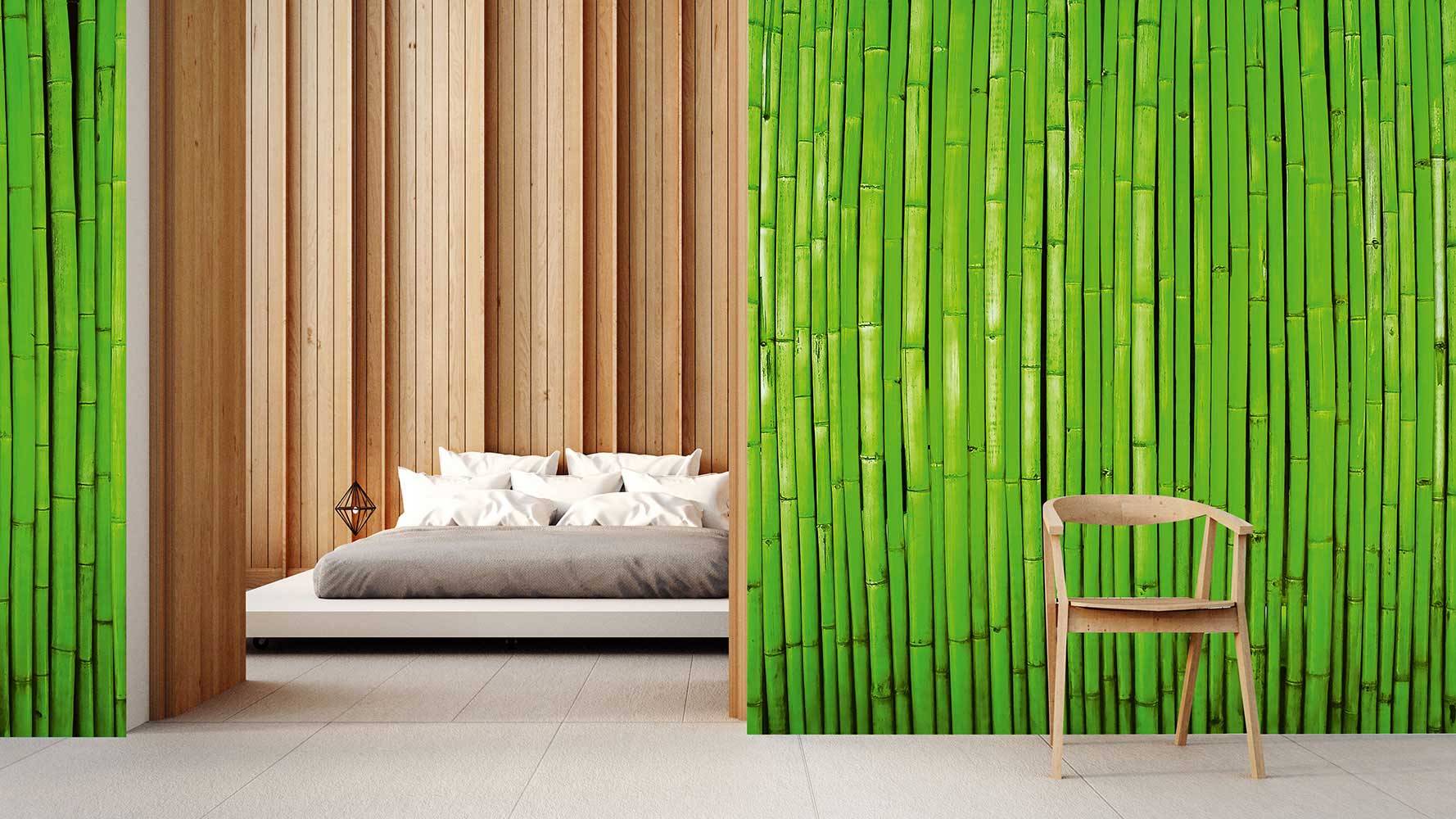 Fototapete kaufen online Interior Bamboo Wall Bambus Wand WG